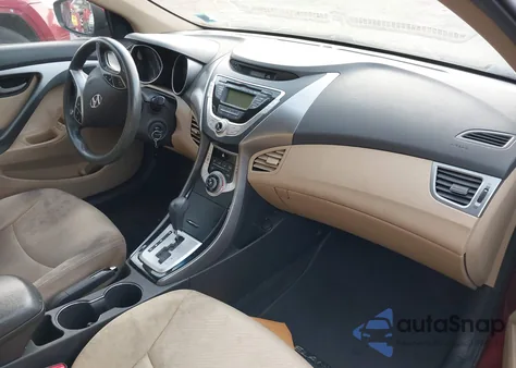 2011 Hyundai Elantra Gls (Ulsan Plant) z USA, uszkodzony, nr VIN KMHDH4AEXBU112484